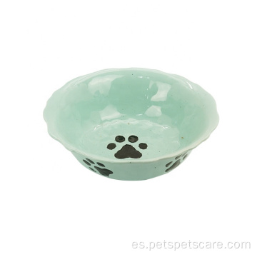 Anti Slip Feeding Pet Puppy Kitten Ceramics Bowl